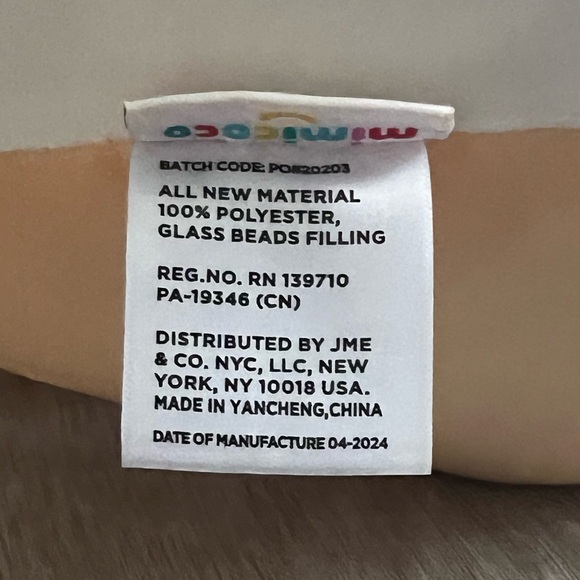 Mimi & Coco Pancakes Weighted Snug Bug - Rare - Picture 8 of 9